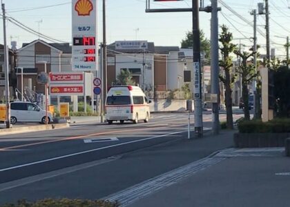 埼玉県某消防署赤単色緊急表示機の活用事例